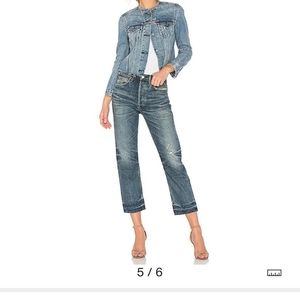 Citizens  of humanity Gia crop straight leg jeans